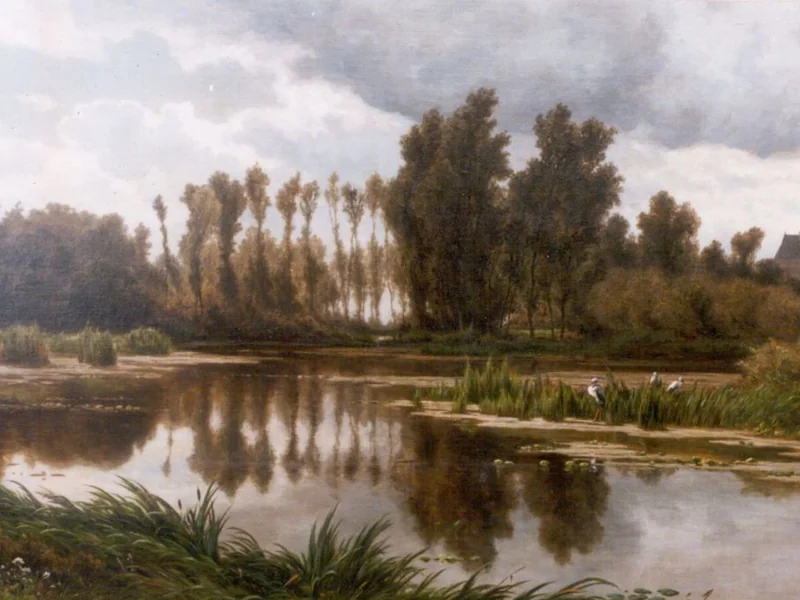 1832-Adrianus van Everdingen - Kasteel